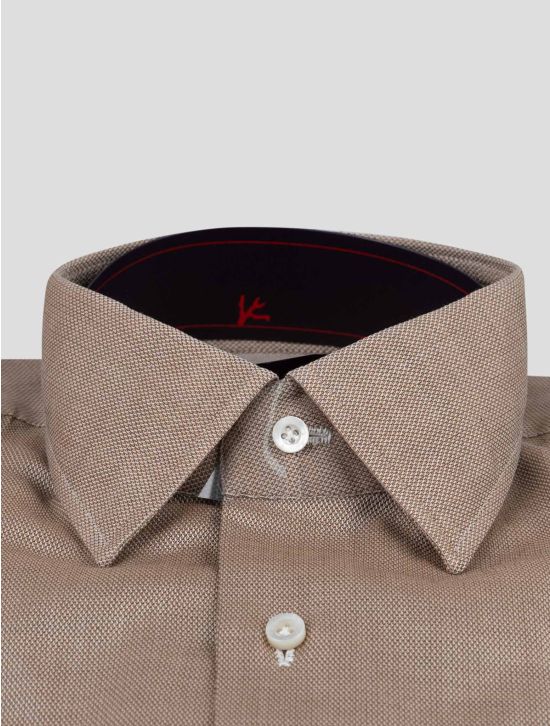 Isaia Isaia Beige Cotton Shirt Beige 001