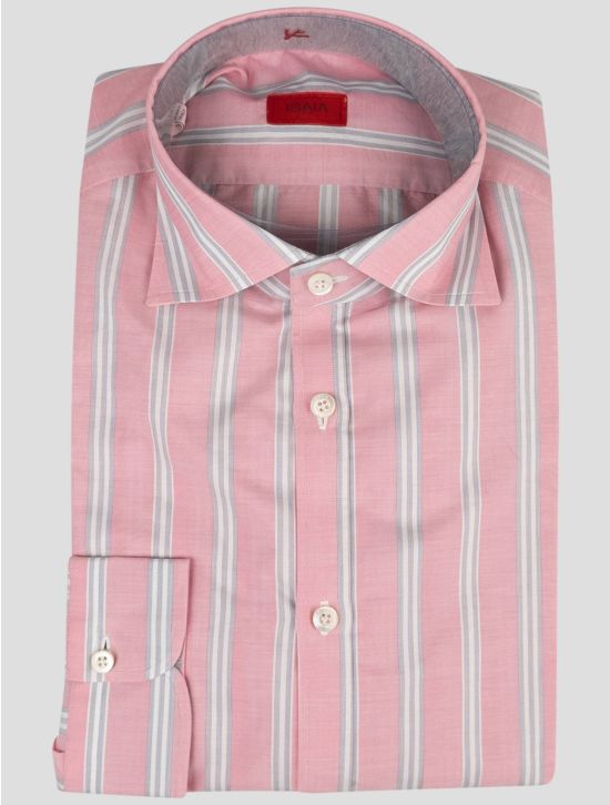 Isaia Isaia Multicolor Cotton Shirt Multicolor 000