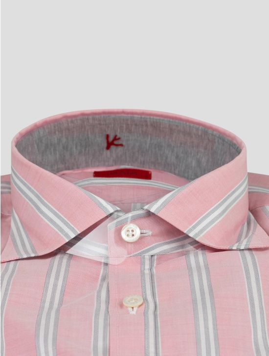 Isaia Isaia Multicolor Cotton Shirt Multicolor 001