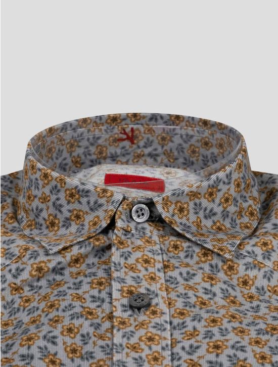 Isaia Isaia Multicolor Cotton Shirt Multicolor 001