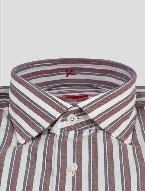 Isaia Isaia Multicolor Cotton Shirt Multicolor 001