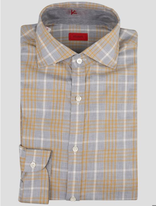 Isaia Isaia Multicolor Cotton Shirt Multicolor 000