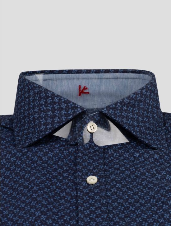 Isaia Isaia Blue Cotton Shirt Blue 001