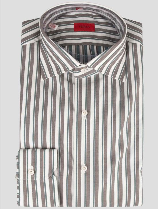 Isaia Isaia Multicolor Cotton Shirt Multicolor 000