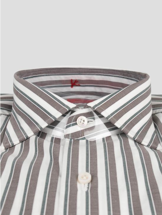 Isaia Isaia Multicolor Cotton Shirt Multicolor 001