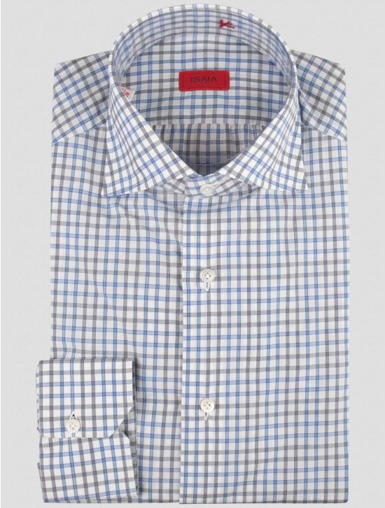 Isaia Isaia Multicolor Cotton Shirt Multicolor 000