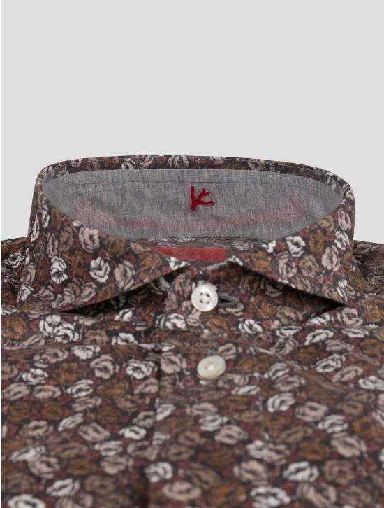 Isaia Isaia Multicolor Cotton Shirt Multicolor 001