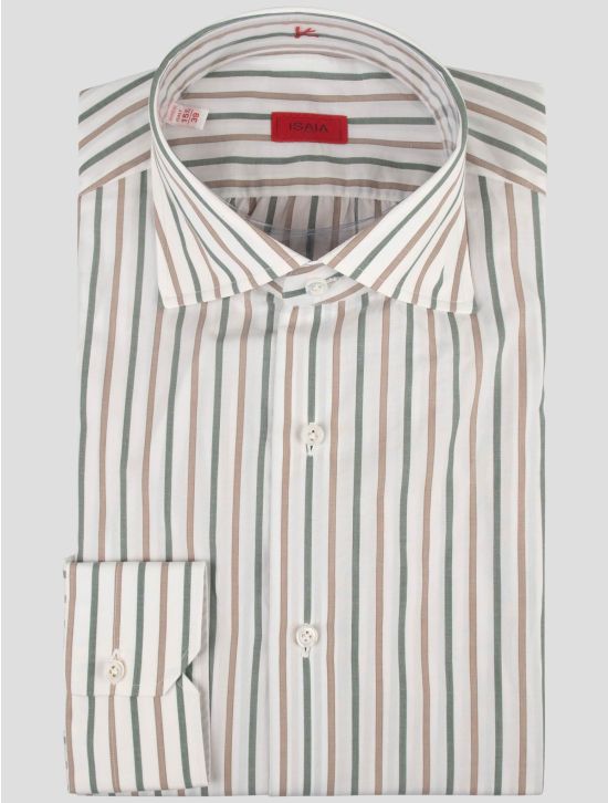 Isaia Isaia Multicolor Cotton Shirt Multicolor 000