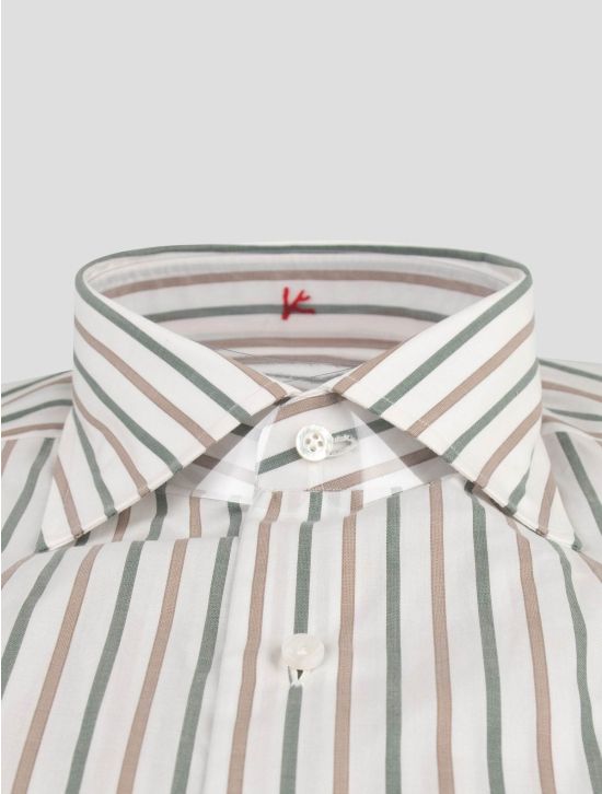 Isaia Isaia Multicolor Cotton Shirt Multicolor 001