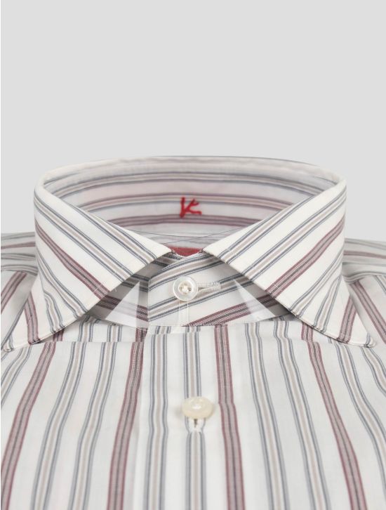 Isaia Isaia Multicolor Cotton Shirt Multicolor 001