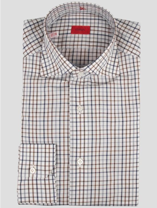 Isaia Isaia Multicolor Cotton Shirt Multicolor 000