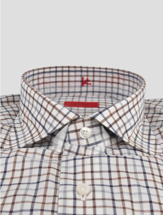 Isaia Isaia Multicolor Cotton Shirt Multicolor 001