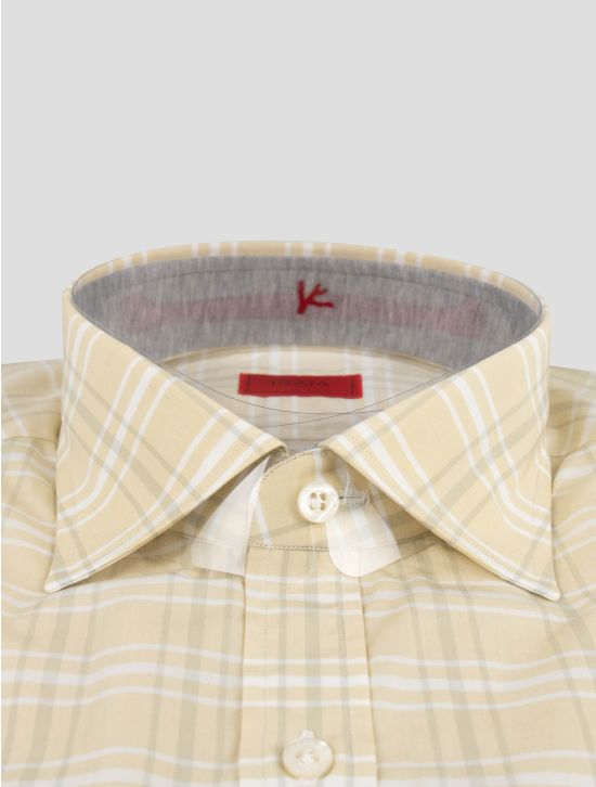 Isaia Isaia Multicolor Cotton Shirt Multicolor 001