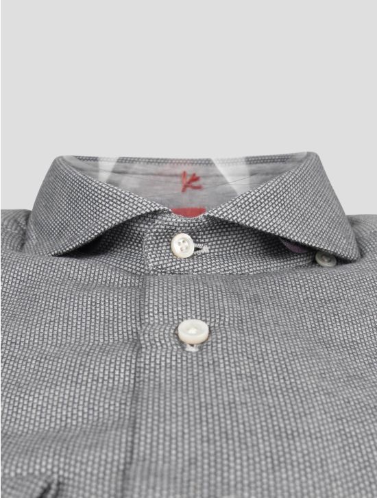 Isaia Isaia Blue Cotton Shirt Blue 001