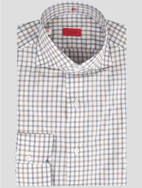 Isaia Isaia Multicolor Cotton Shirt Multicolor 000