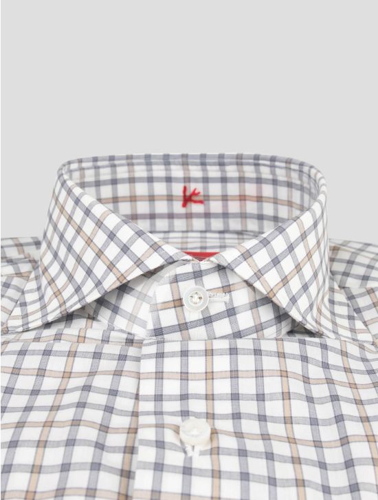 Isaia Isaia Multicolor Cotton Shirt Multicolor 001