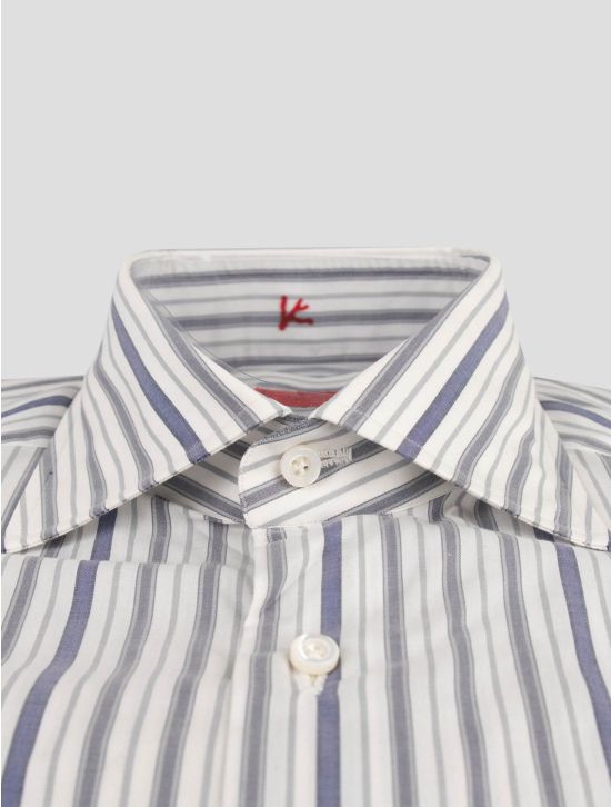 Isaia Isaia Multicolor Cotton Shirt Multicolor 001