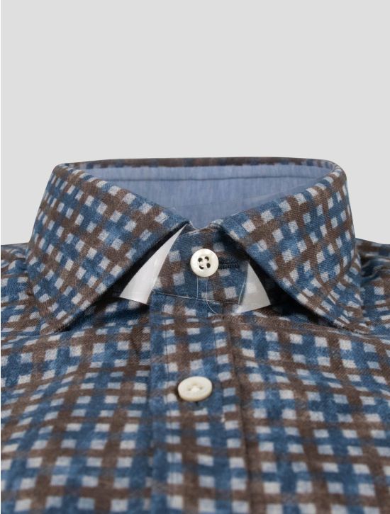 Isaia Isaia Multicolor Cotton Shirt Multicolor 001