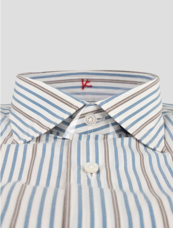 Isaia Isaia Multicolor Cotton Shirt Multicolor 001