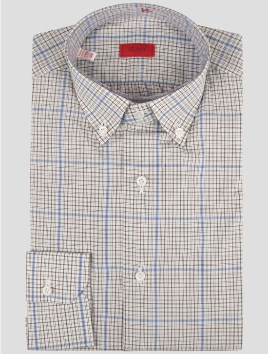 Isaia Isaia Multicolor Cotton Shirt Multicolor 000