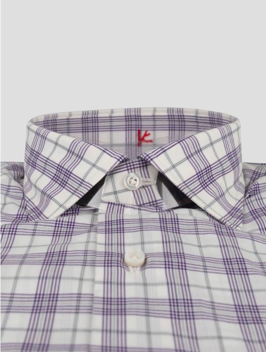 Isaia Isaia Multicolor Cotton Shirt Multicolor 001