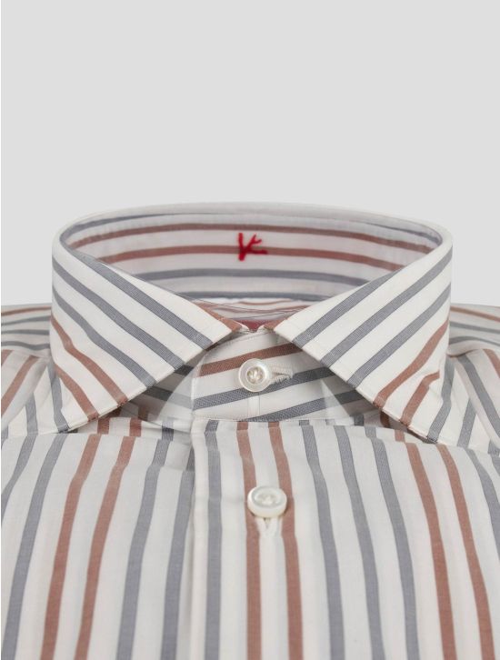 Isaia Isaia Blue Cotton Shirt Blue 001