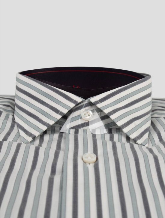 Isaia Isaia Multicolor Cotton Shirt Multicolor 001