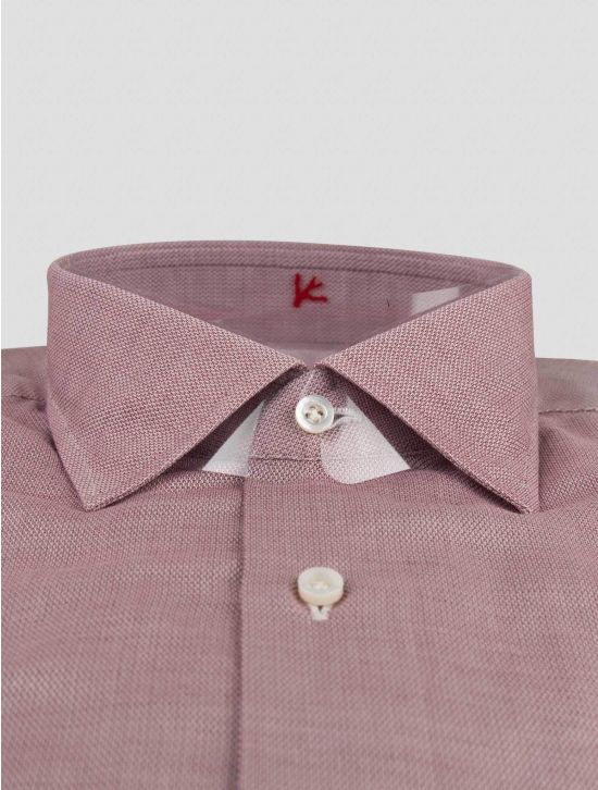 Isaia Isaia Pink Cotton Shirt Pink 001