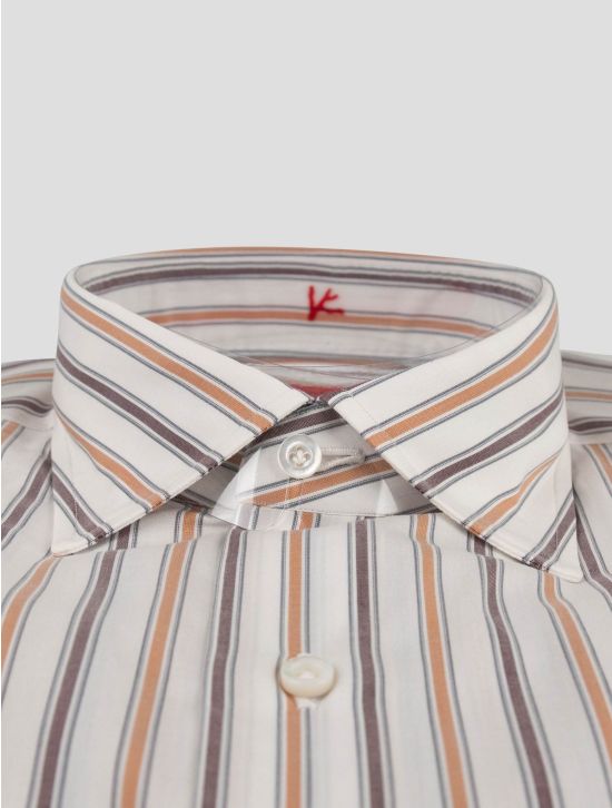 Isaia Isaia Multicolor Cotton Shirt Multicolor 001