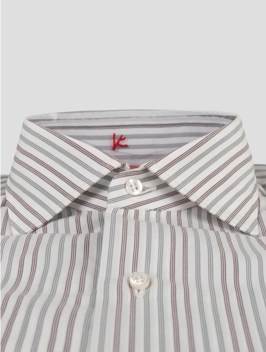 Isaia Isaia Multicolor Cotton Shirt Multicolor 001