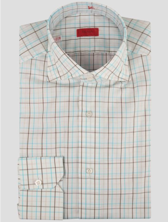 Isaia Isaia Multicolor Cotton Shirt Multicolor 000