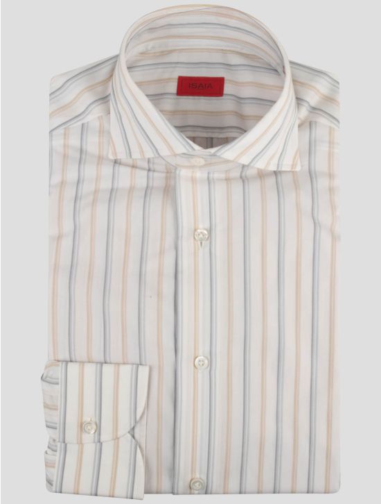 Isaia Isaia Multicolor Cotton Shirt Multicolor 000