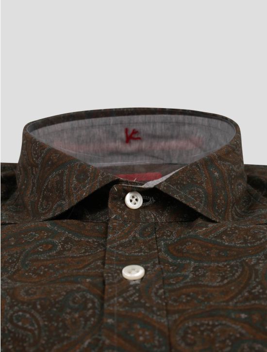 Isaia Isaia Multicolor Cotton Shirt Multicolor 001