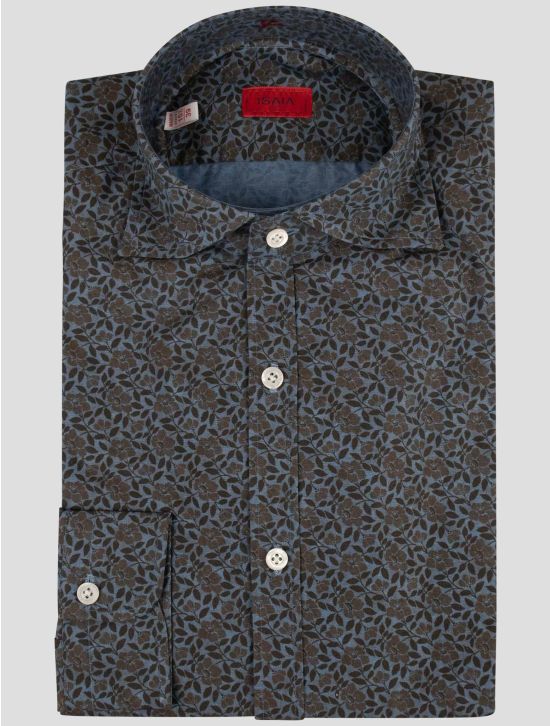 Isaia Isaia Multicolor Cotton Shirt Multicolor 000