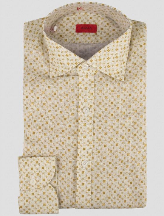 Isaia Isaia Multicolor Linen Shirt Multicolor 000