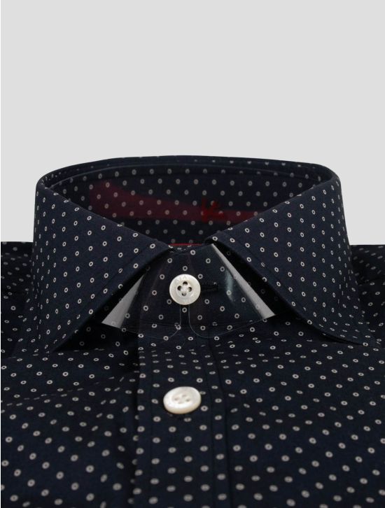 Isaia Isaia Blue Cotton Shirt Blue 001