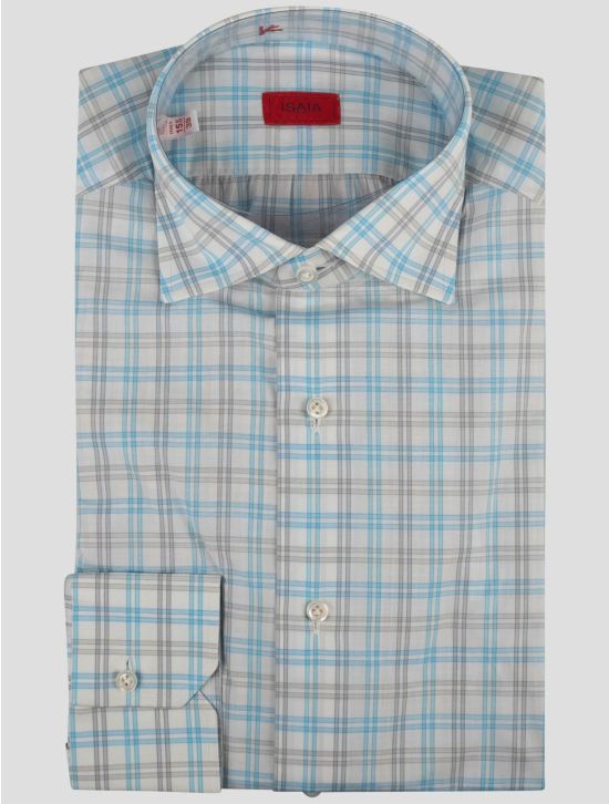 Isaia Isaia Multicolor Cotton Shirt Multicolor 000