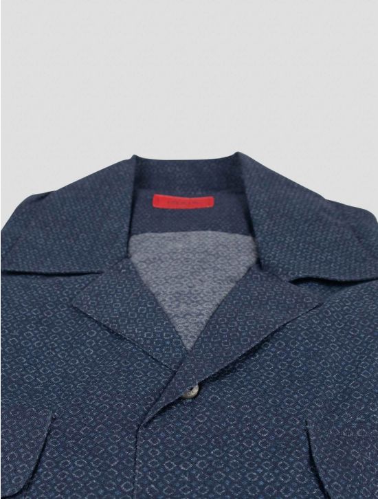 Isaia Isaia Blue Cotton Shirt Blue 001