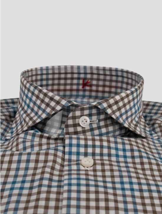 Isaia Isaia Multicolor Cotton Shirt Multicolor 001