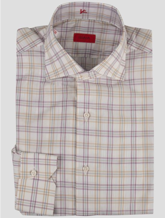 Isaia Isaia Multicolor Cotton Shirt Multicolor 000