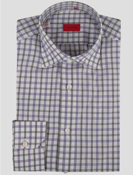 Isaia Isaia Multicolor Cotton Shirt Multicolor 000