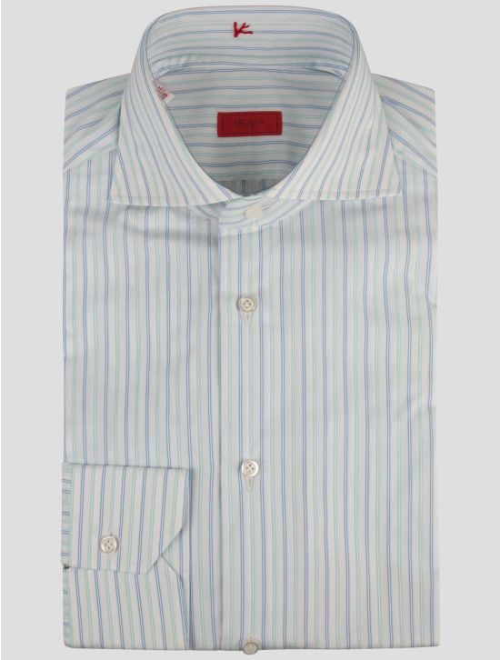 Isaia Isaia Multicolor Cotton Shirt Multicolor 000