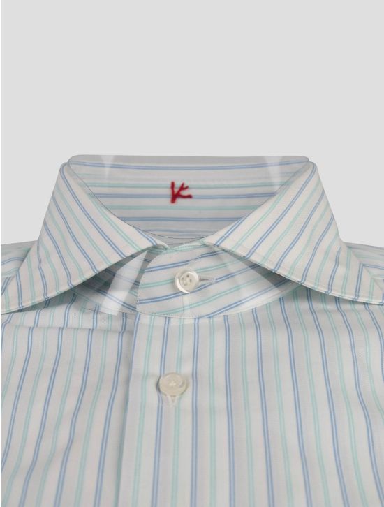 Isaia Isaia Multicolor Cotton Shirt Multicolor 001