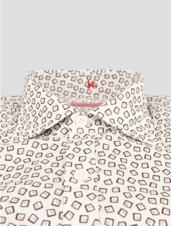 Isaia Isaia White Cotton Shirt White 001