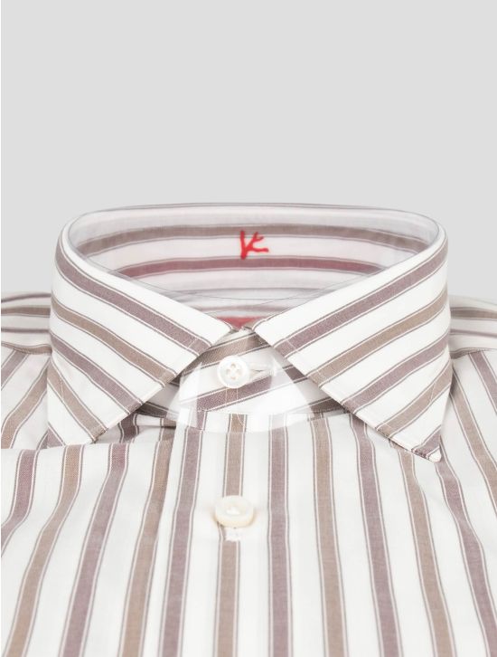 Isaia Isaia White Cotton Shirt White 001