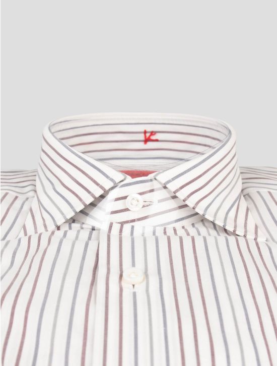 Isaia Isaia White Cotton Shirt White 001