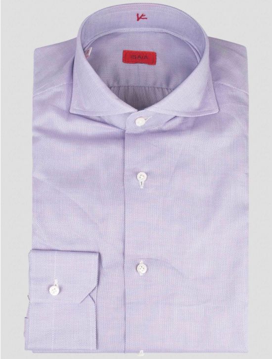 Isaia Isaia Pink Cotton Shirt Pink 000