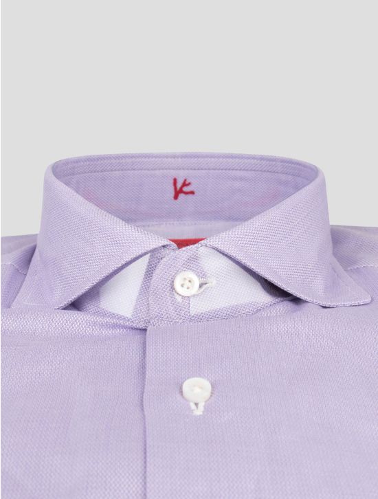 Isaia Isaia Pink Cotton Shirt Pink 001