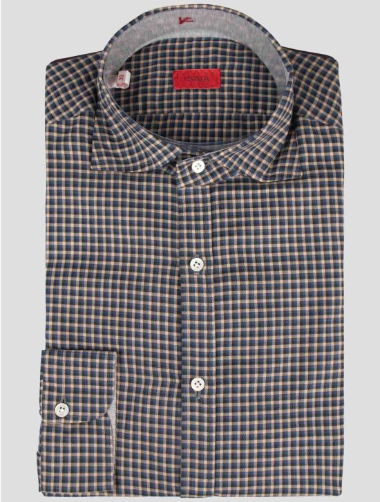 Isaia Isaia Multicolor Cotton Shirt Multicolor 000