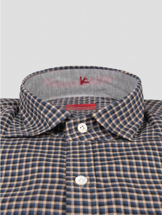 Isaia Isaia Multicolor Cotton Shirt Multicolor 001